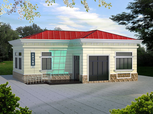 龙湖镇现代都市型移动厕所