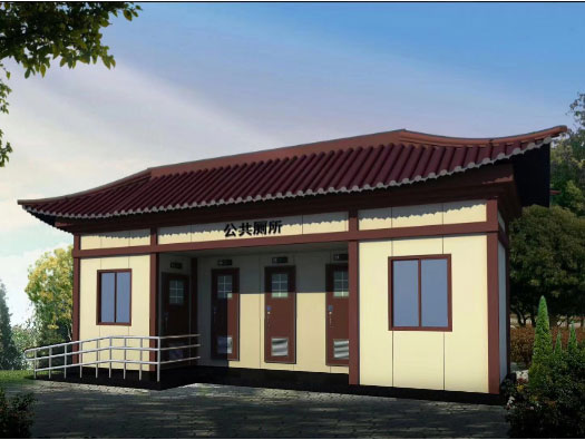 龙湖镇人文历史型移动厕所